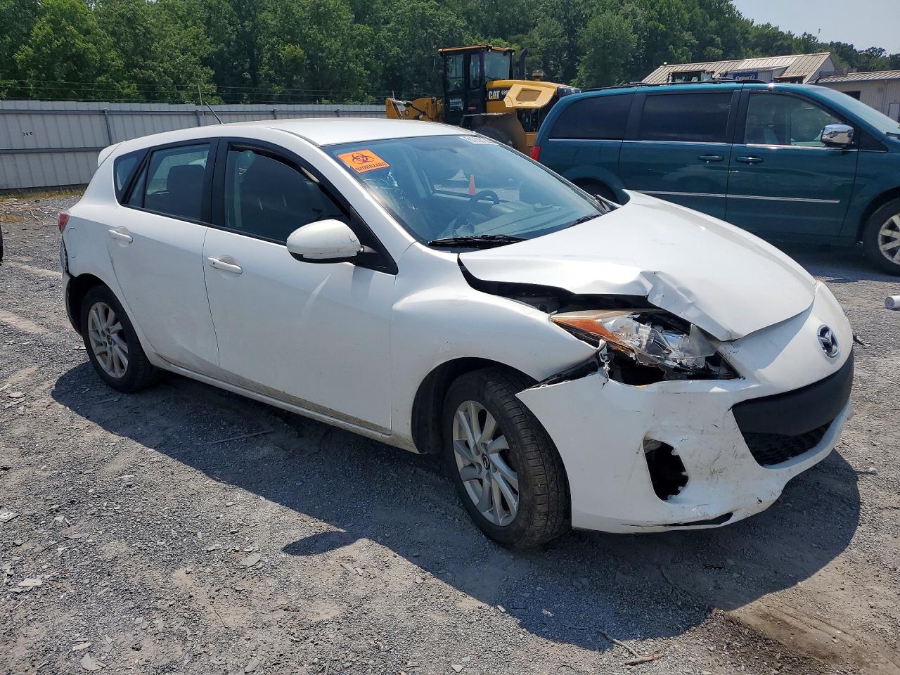 2013 Mazda 3 I Белый vin: JM1BL1L89D1713860