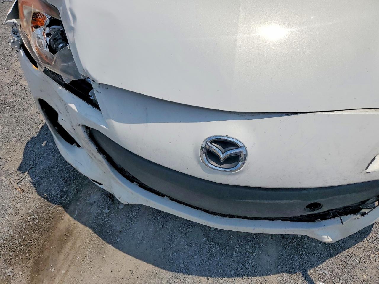 2013 Mazda 3 I Белый vin: JM1BL1L89D1713860