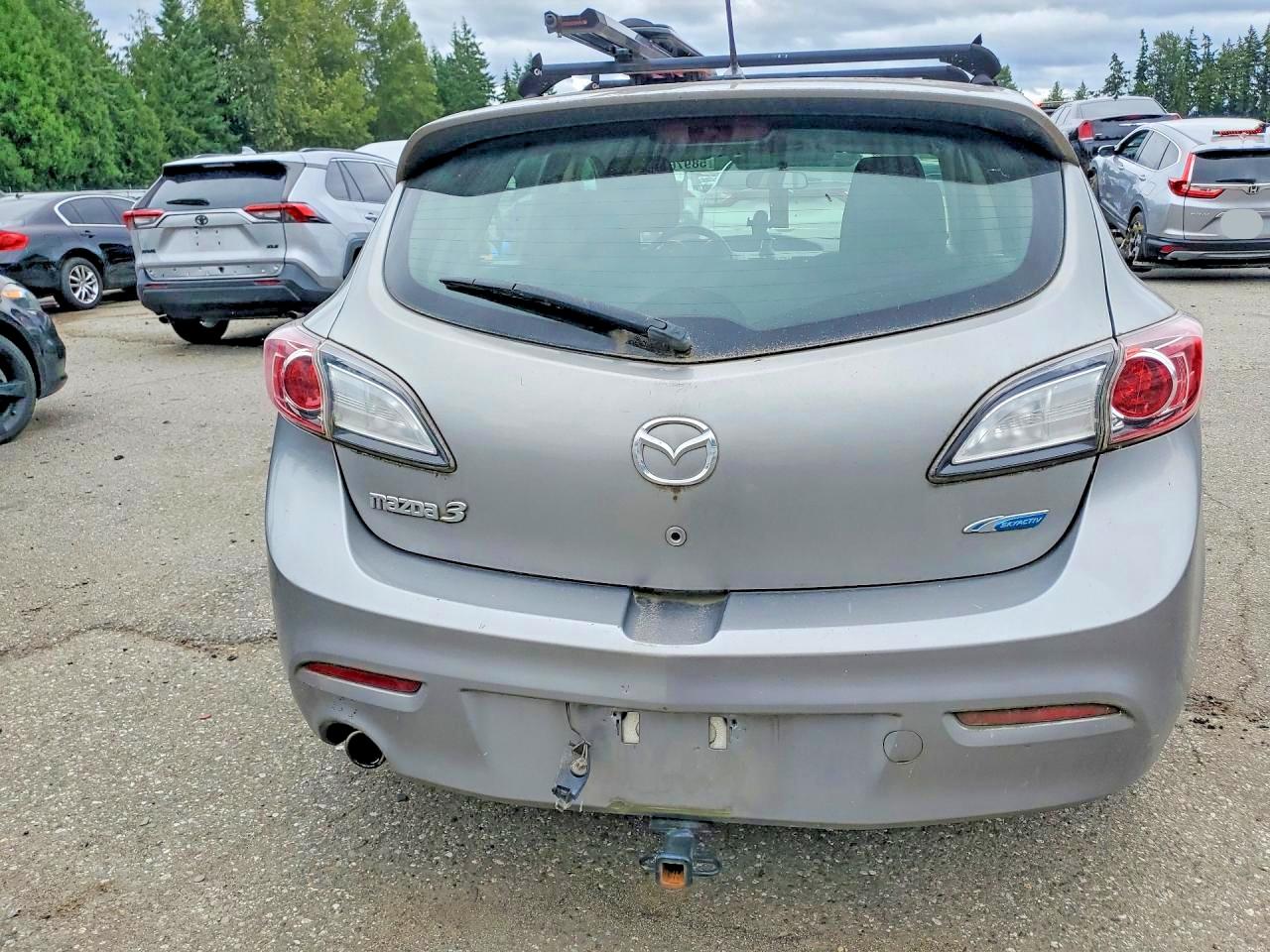 2012 Mazda 3 I Silver vin: JM1BL1L8XC1596711