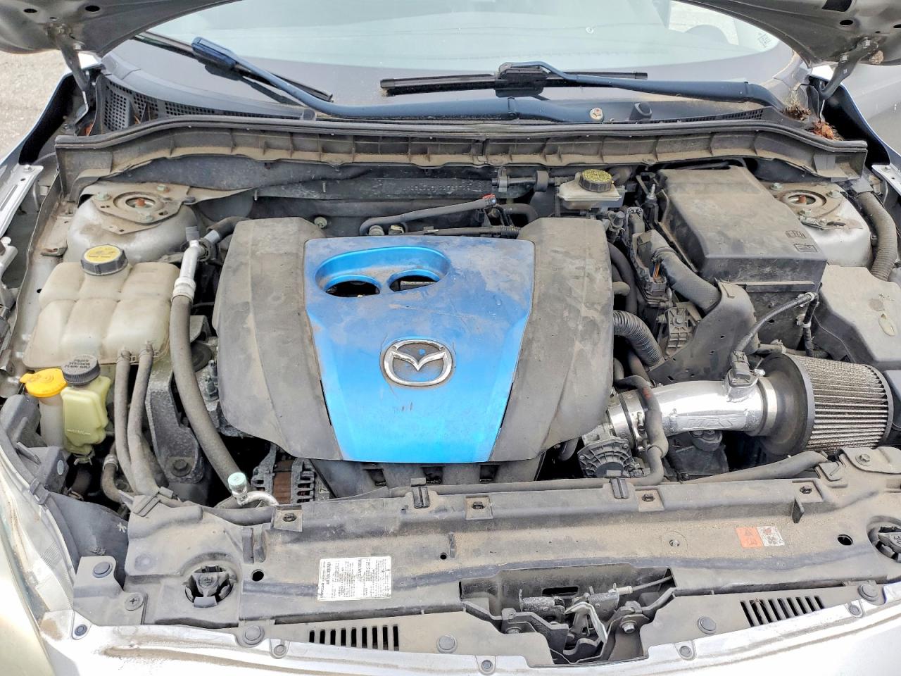 2012 Mazda 3 I Silver vin: JM1BL1L8XC1596711