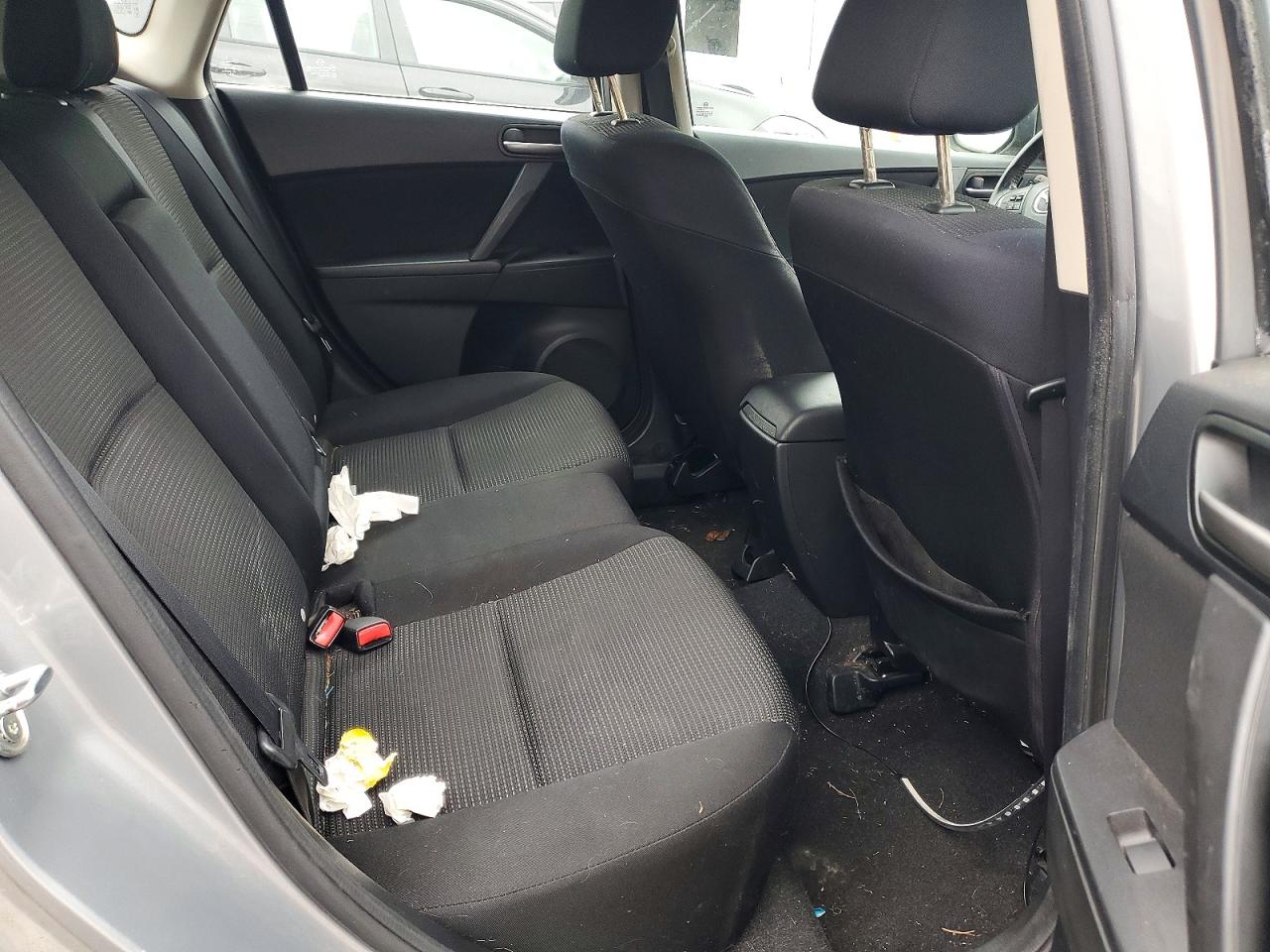 2012 Mazda 3 I Silver vin: JM1BL1L8XC1596711