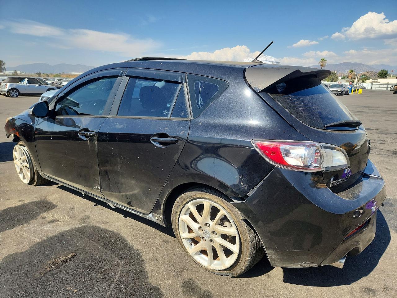 2012 Mazda 3 S Black vin: JM1BL1L95C1685787