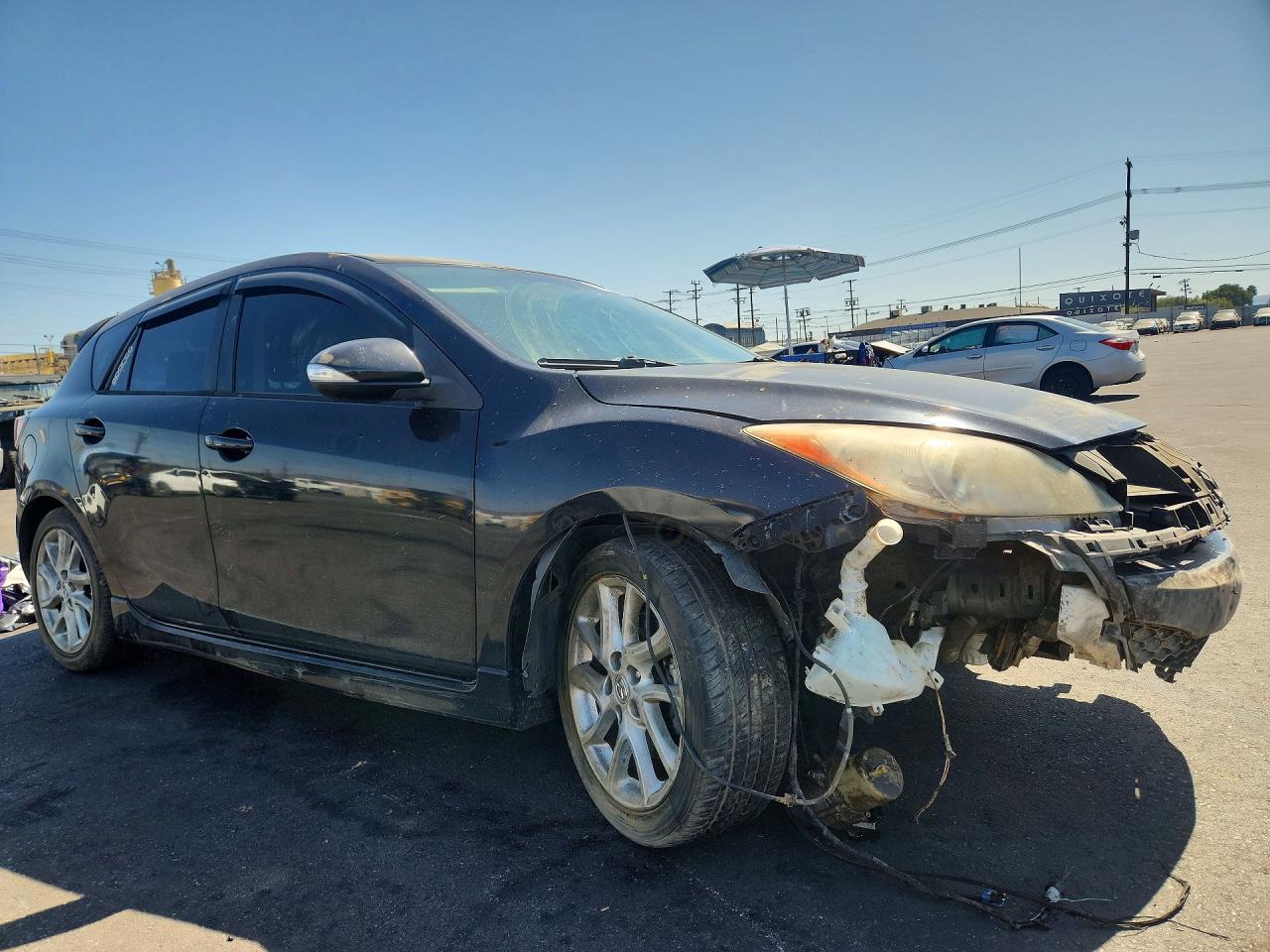 2012 Mazda 3 S Black vin: JM1BL1L95C1685787