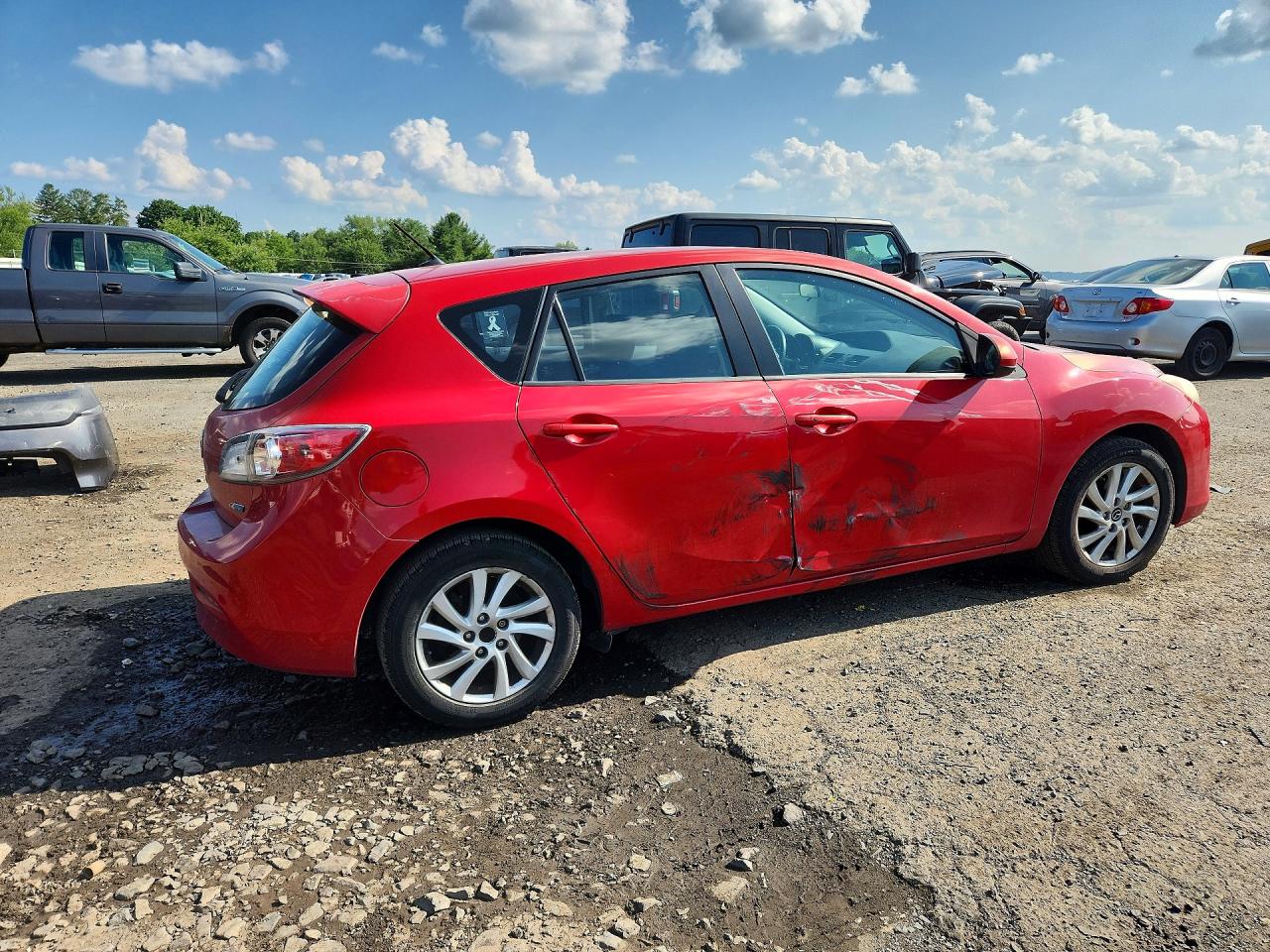2013 Mazda 3 I Red vin: JM1BL1LP0D1742302