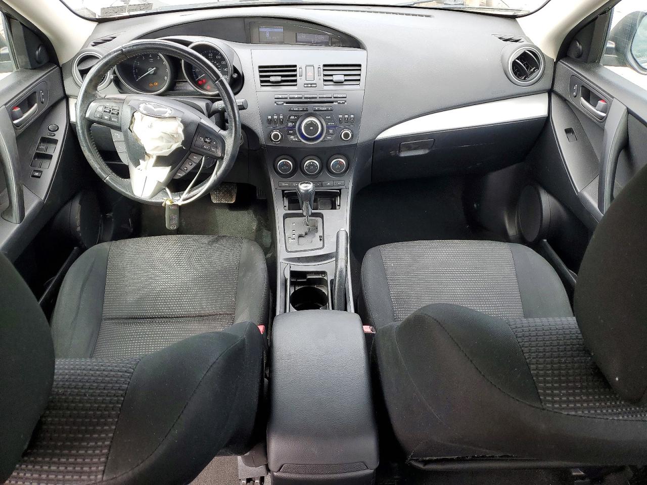 2013 Mazda 3 I Gray vin: JM1BL1LP0D1821954