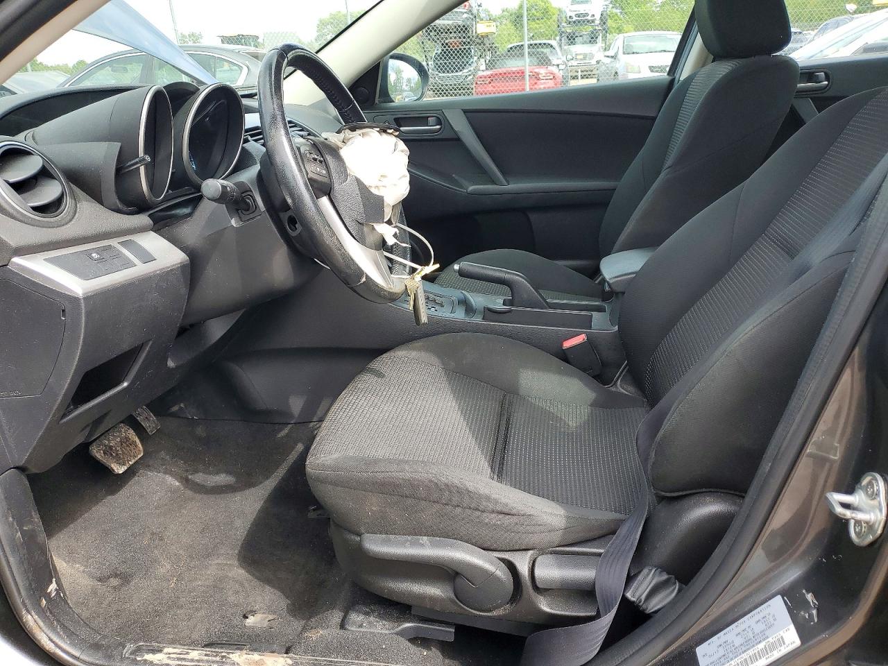 2013 Mazda 3 I Gray vin: JM1BL1LP0D1821954
