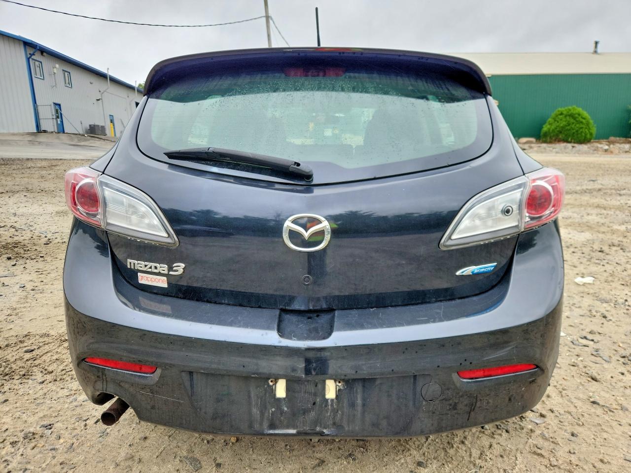 2013 Mazda 3 I Black vin: JM1BL1LP0D1823977