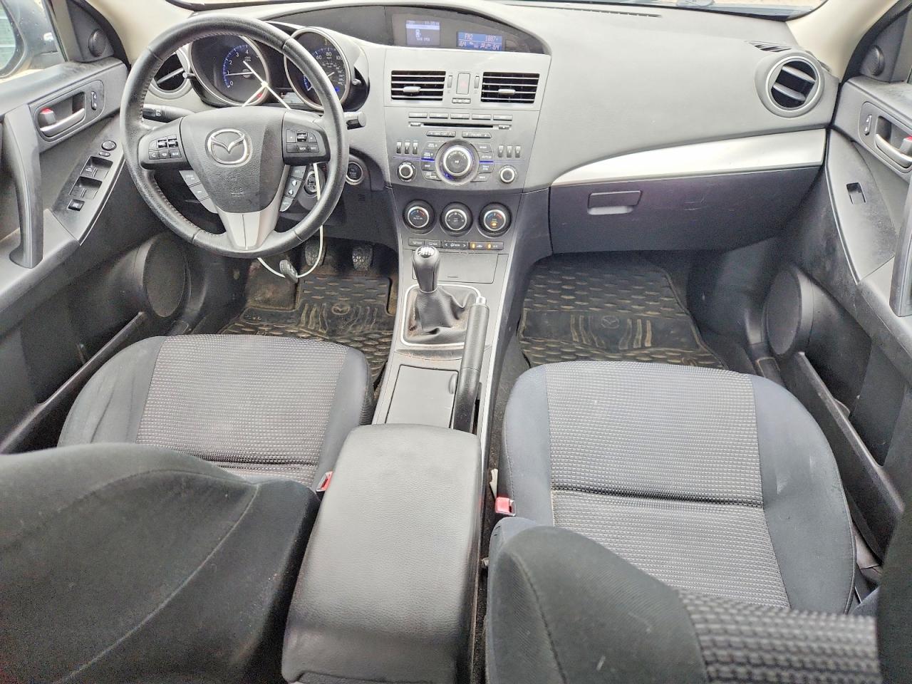 2013 Mazda 3 I Black vin: JM1BL1LP0D1823977