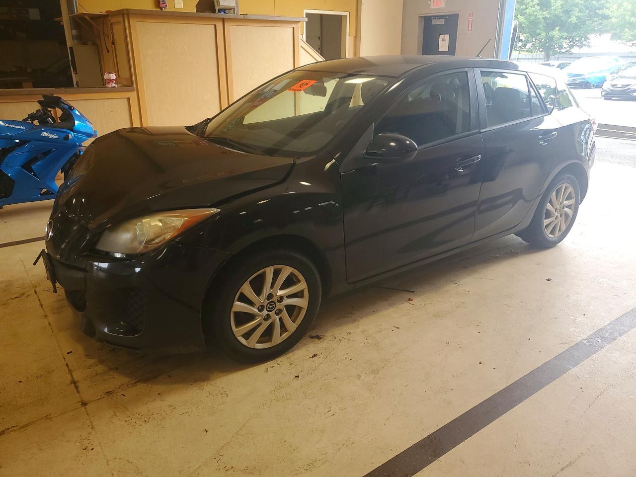 2013 Mazda 3 I Black vin: JM1BL1LP1D1769220