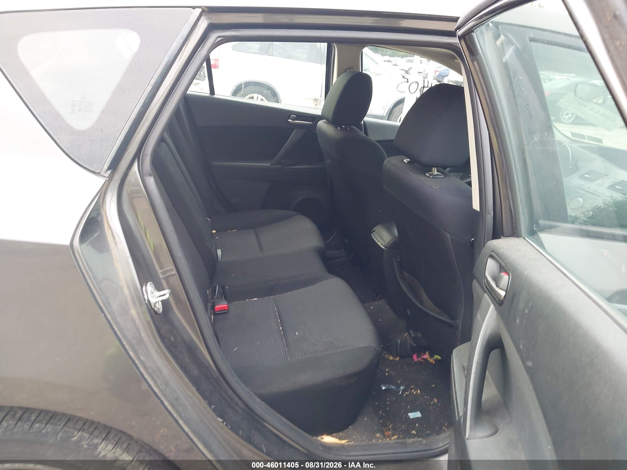 2013 Mazda Mazda3 I Touring Серый vin: JM1BL1LP3D1782003