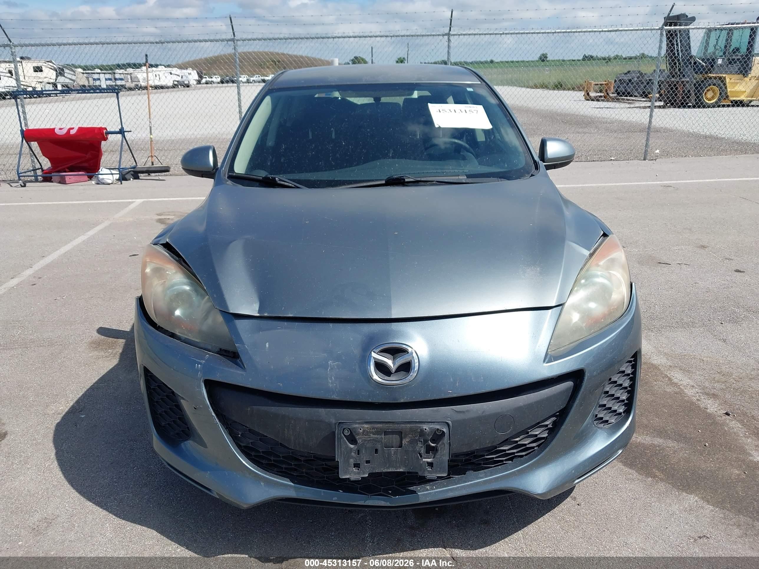 2013 Mazda Mazda3 I Touring Teal vin: JM1BL1LP4D1735966