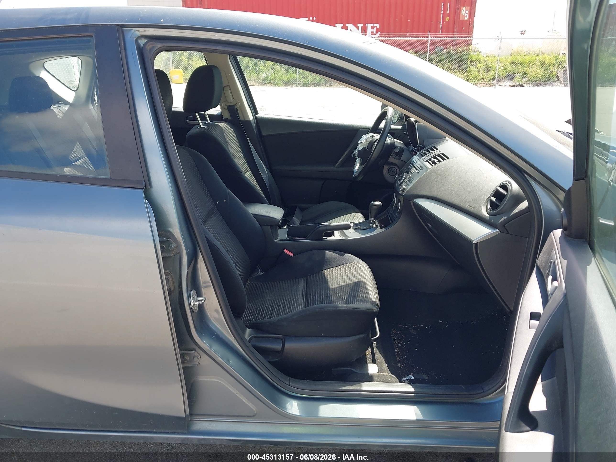 2013 Mazda Mazda3 I Touring Teal vin: JM1BL1LP4D1735966