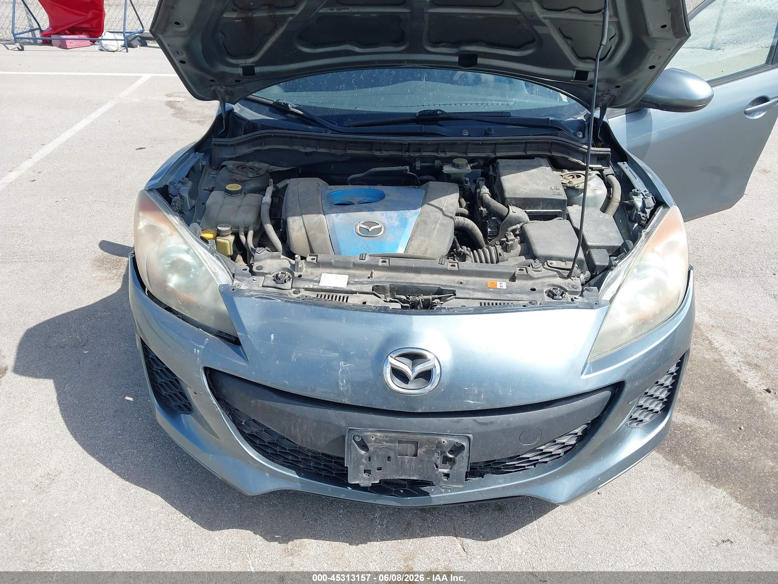 2013 Mazda Mazda3 I Touring Teal vin: JM1BL1LP4D1735966