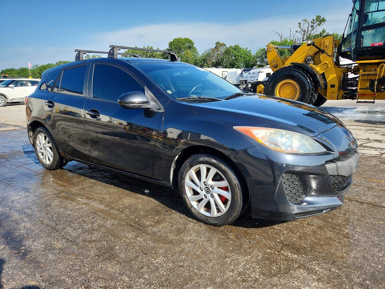 2013 Mazda 3 I Black vin: JM1BL1LP5D1746538
