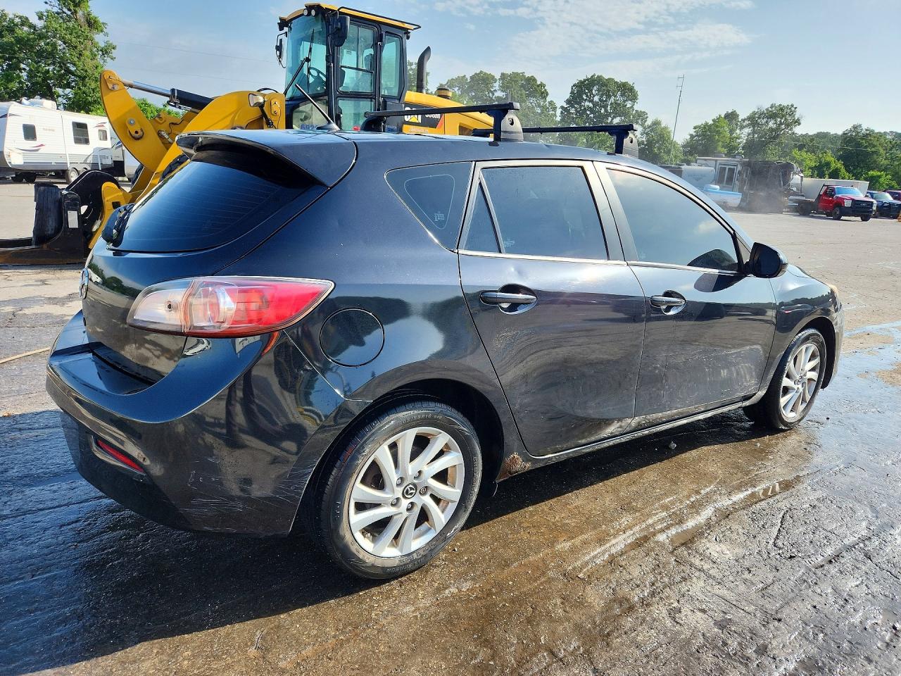 2013 Mazda 3 I Black vin: JM1BL1LP5D1746538