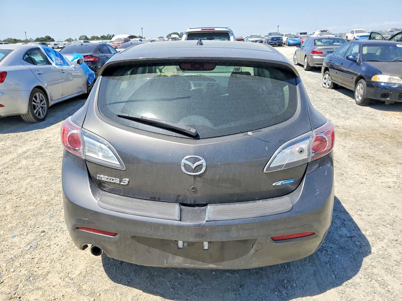 2013 Mazda 3 I Charcoal vin: JM1BL1LP5D1763808