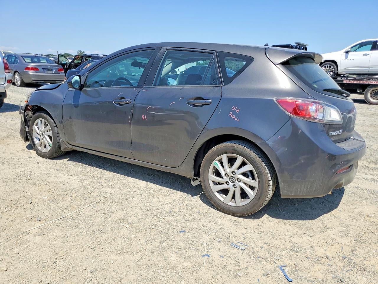 2013 Mazda 3 I Charcoal vin: JM1BL1LP5D1763808