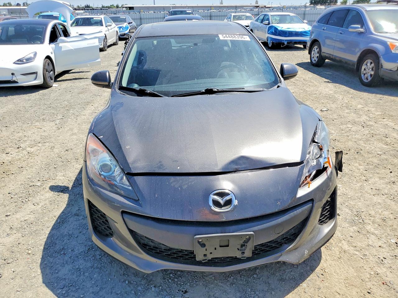 2013 Mazda 3 I Charcoal vin: JM1BL1LP5D1763808