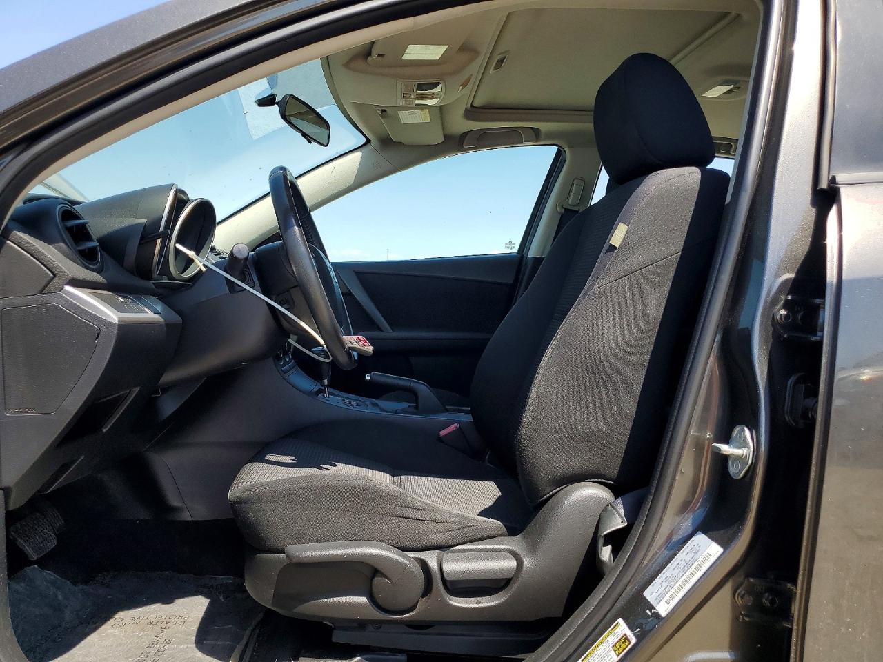 2013 Mazda 3 I Charcoal vin: JM1BL1LP5D1763808