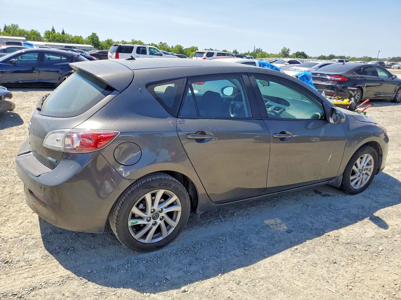 2013 Mazda 3 I Charcoal vin: JM1BL1LP5D1763808