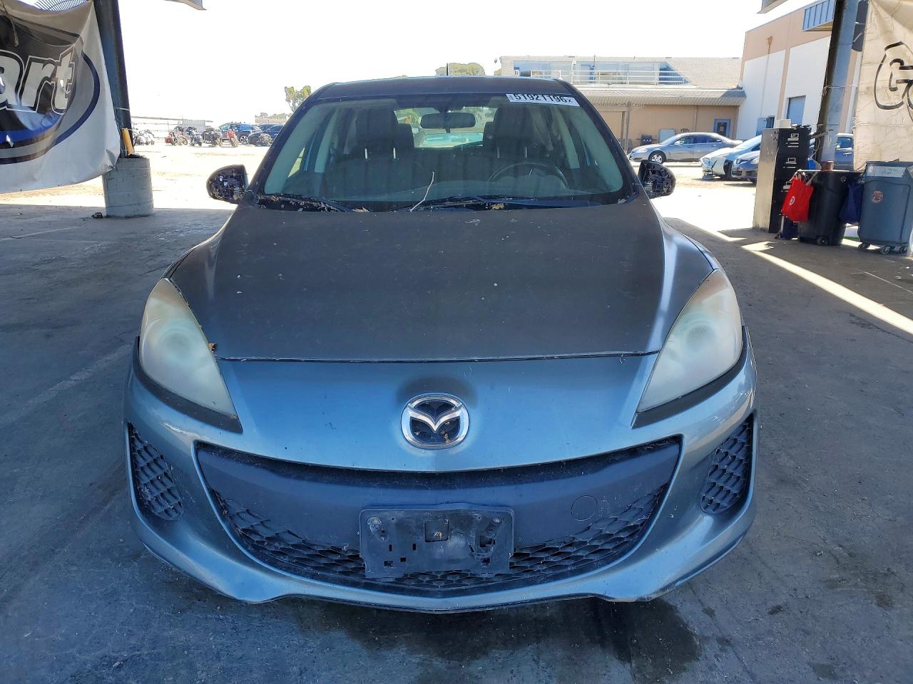 2013 Mazda 3 I Teal vin: JM1BL1LP5D1794251