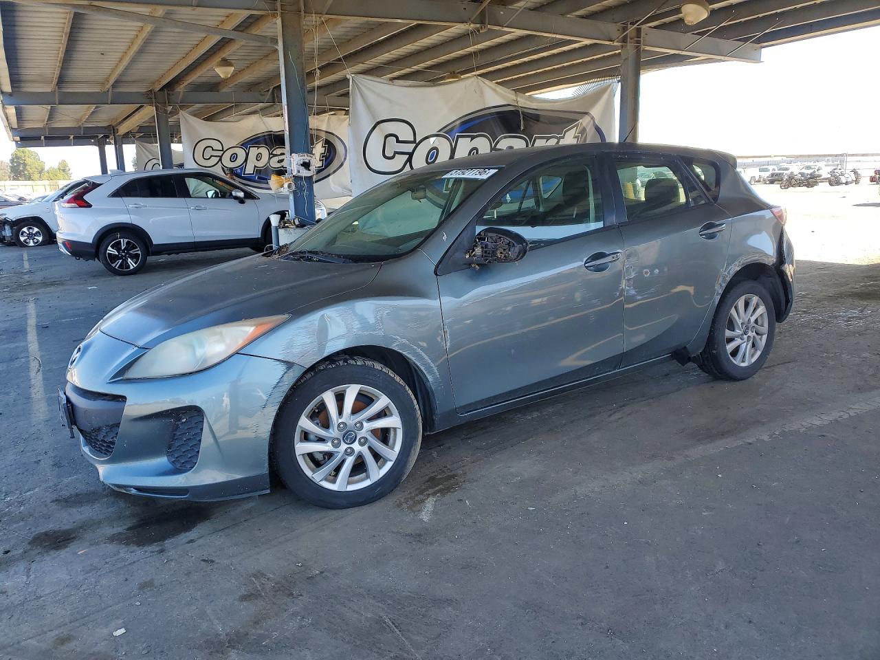 2013 Mazda 3 I Teal vin: JM1BL1LP5D1794251