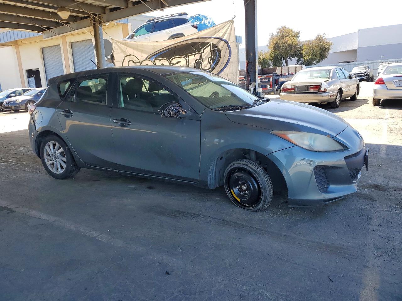 2013 Mazda 3 I Teal vin: JM1BL1LP5D1794251