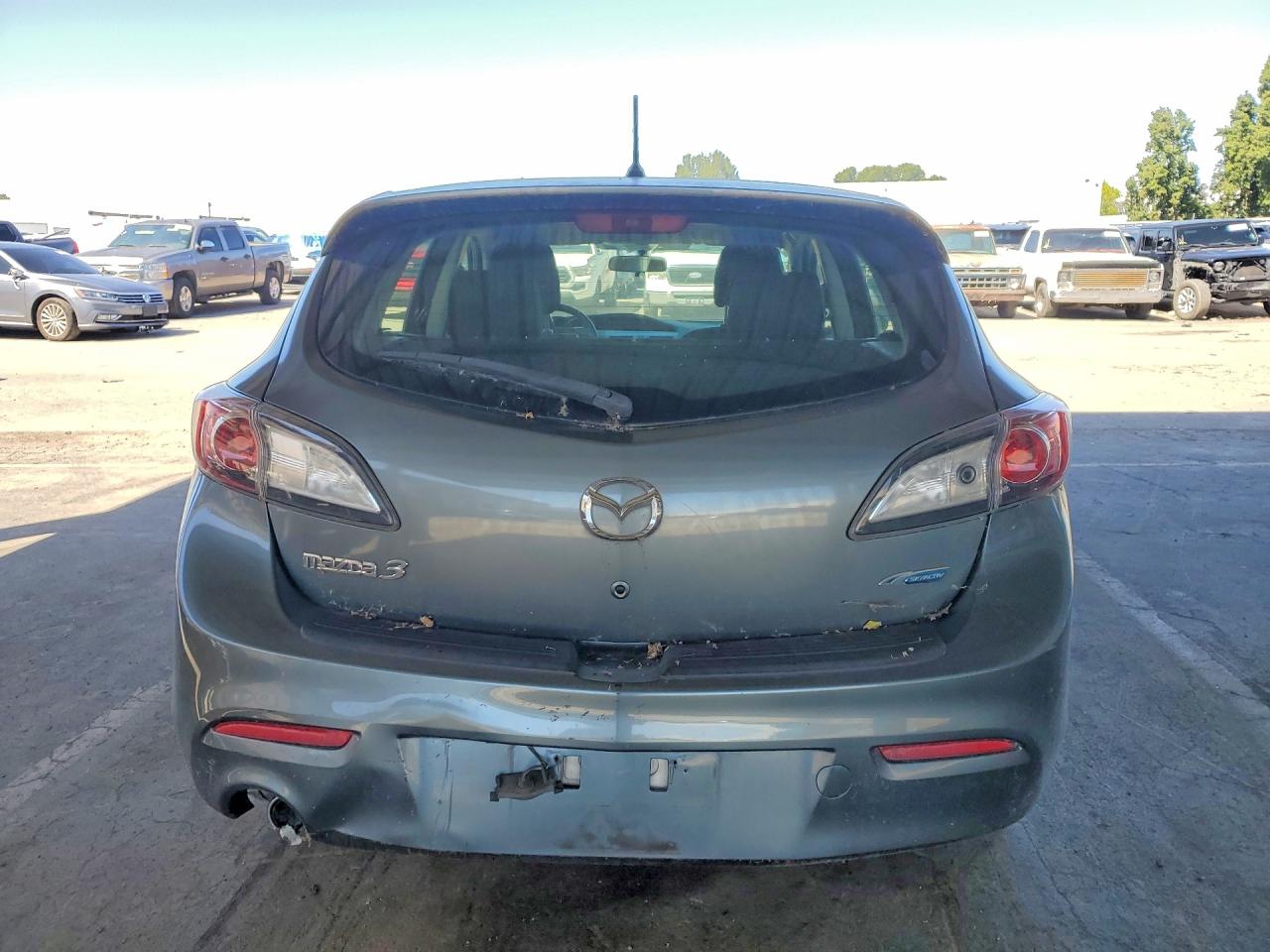 2013 Mazda 3 I Teal vin: JM1BL1LP5D1794251