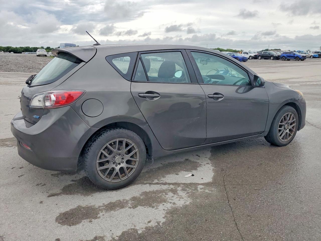 2013 Mazda 3 I Gray vin: JM1BL1LP6D1799524