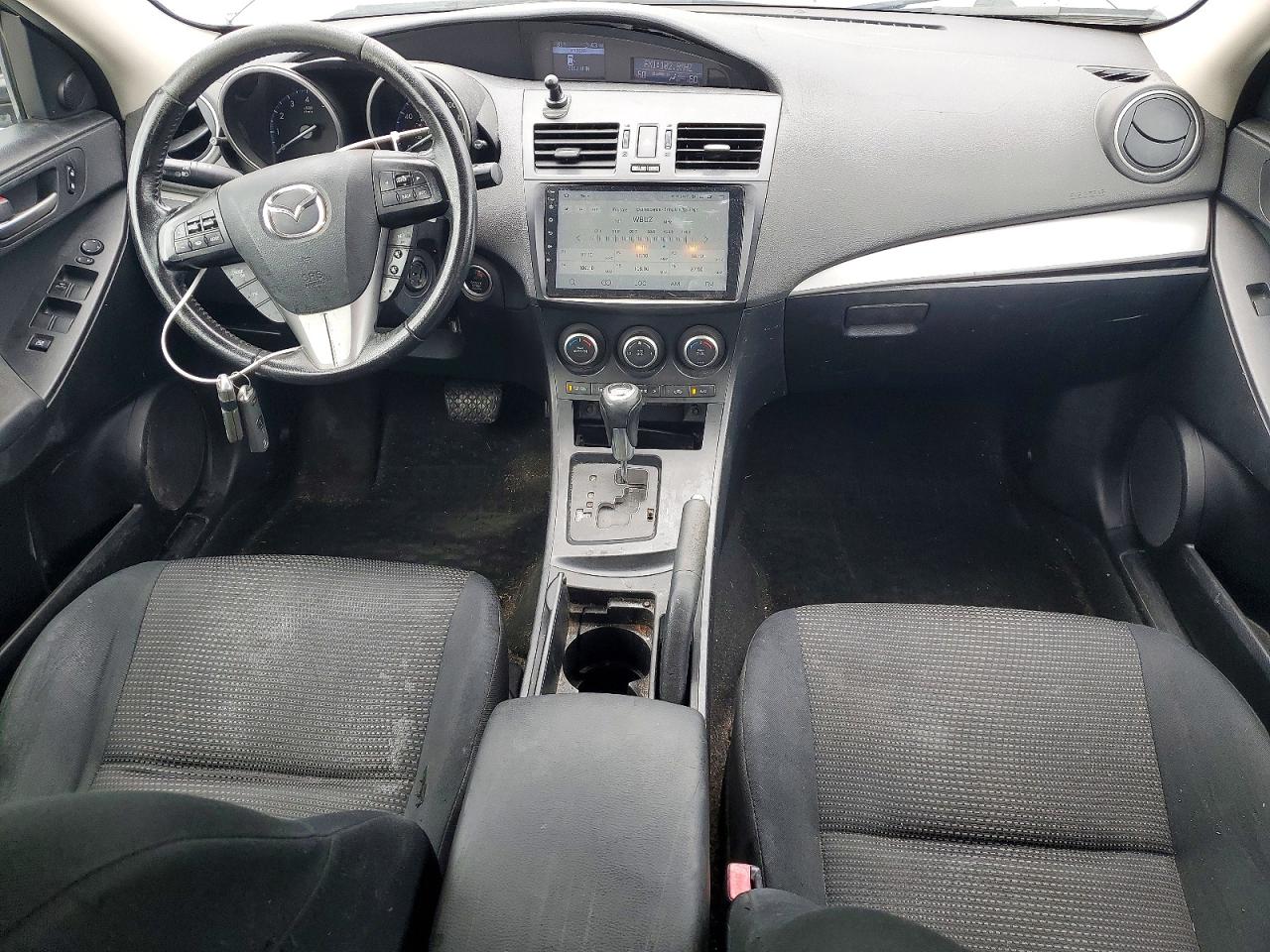 2013 Mazda 3 I Gray vin: JM1BL1LP6D1799524