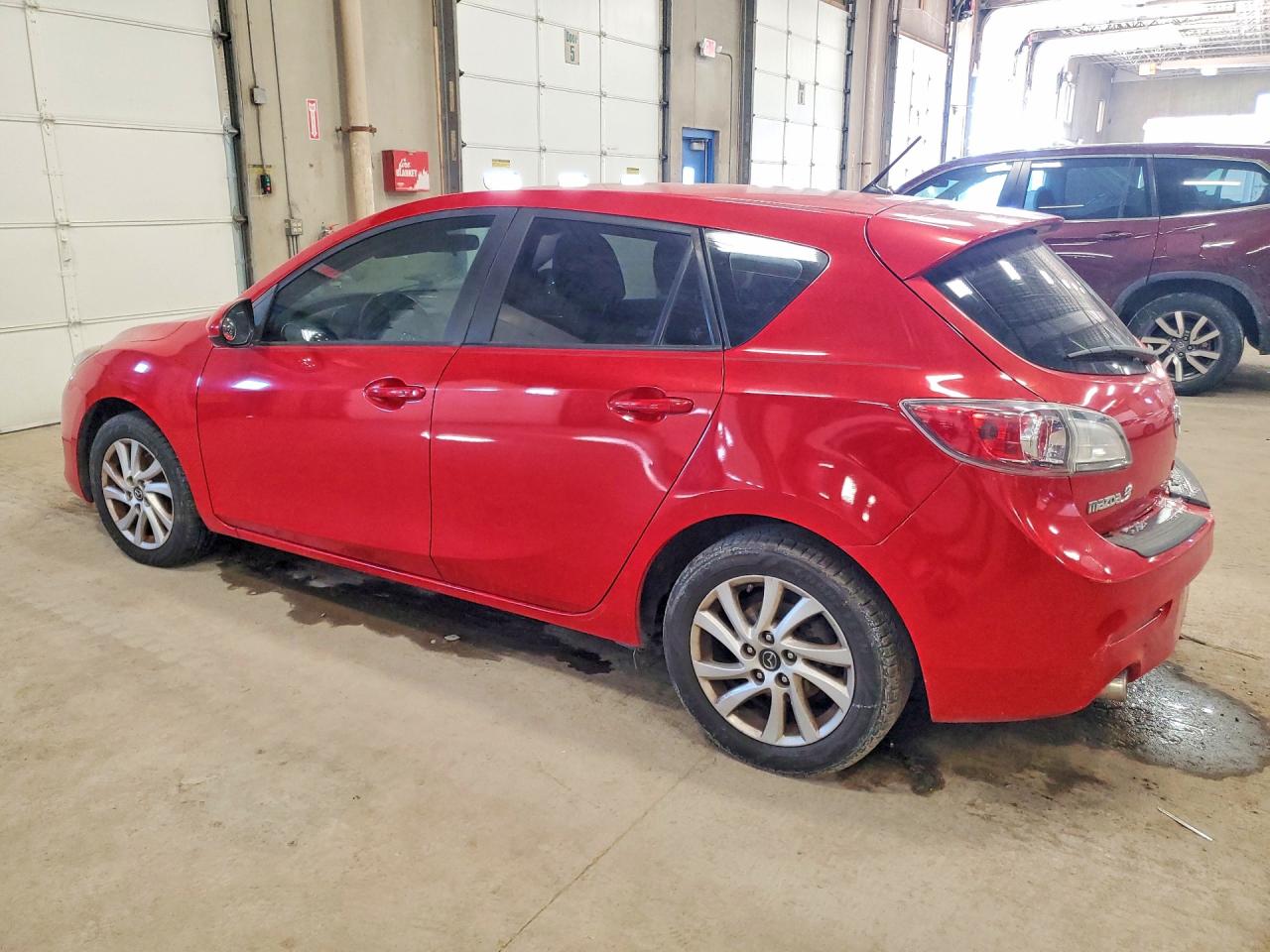 2013 Mazda Mazda3 Red vin: JM1BL1LP7D1721334