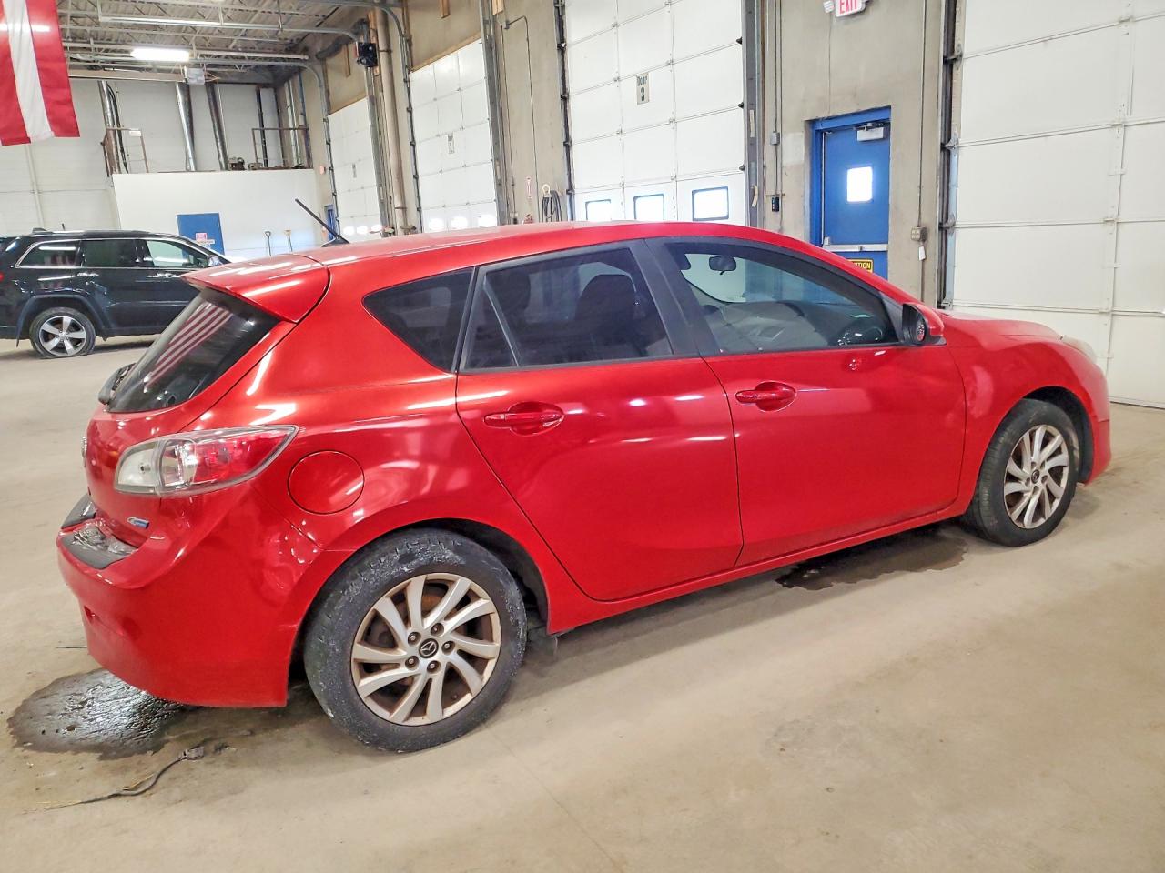 2013 Mazda Mazda3 Red vin: JM1BL1LP7D1721334