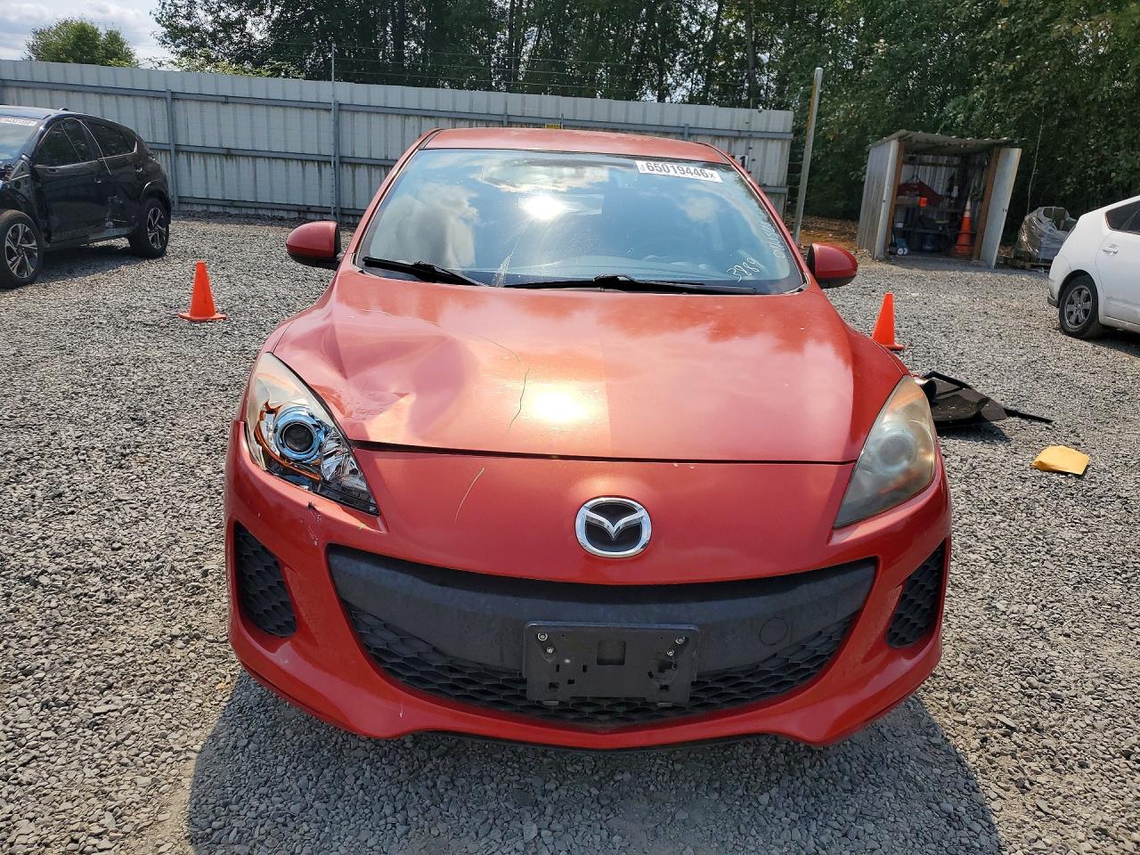 2013 Mazda 3 I Red vin: JM1BL1LP7D1723889