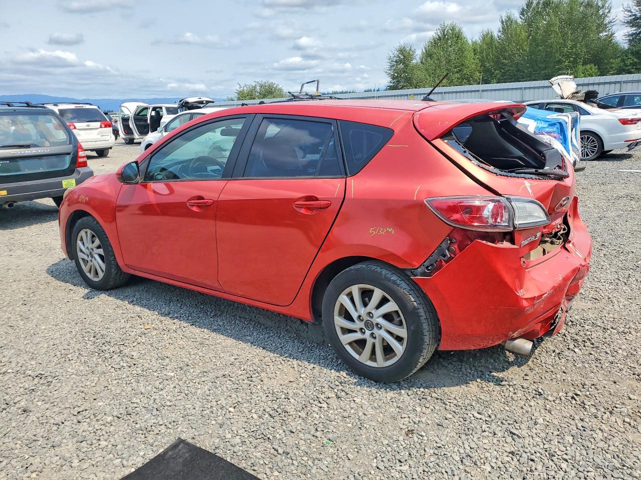 2013 Mazda 3 I Red vin: JM1BL1LP7D1723889