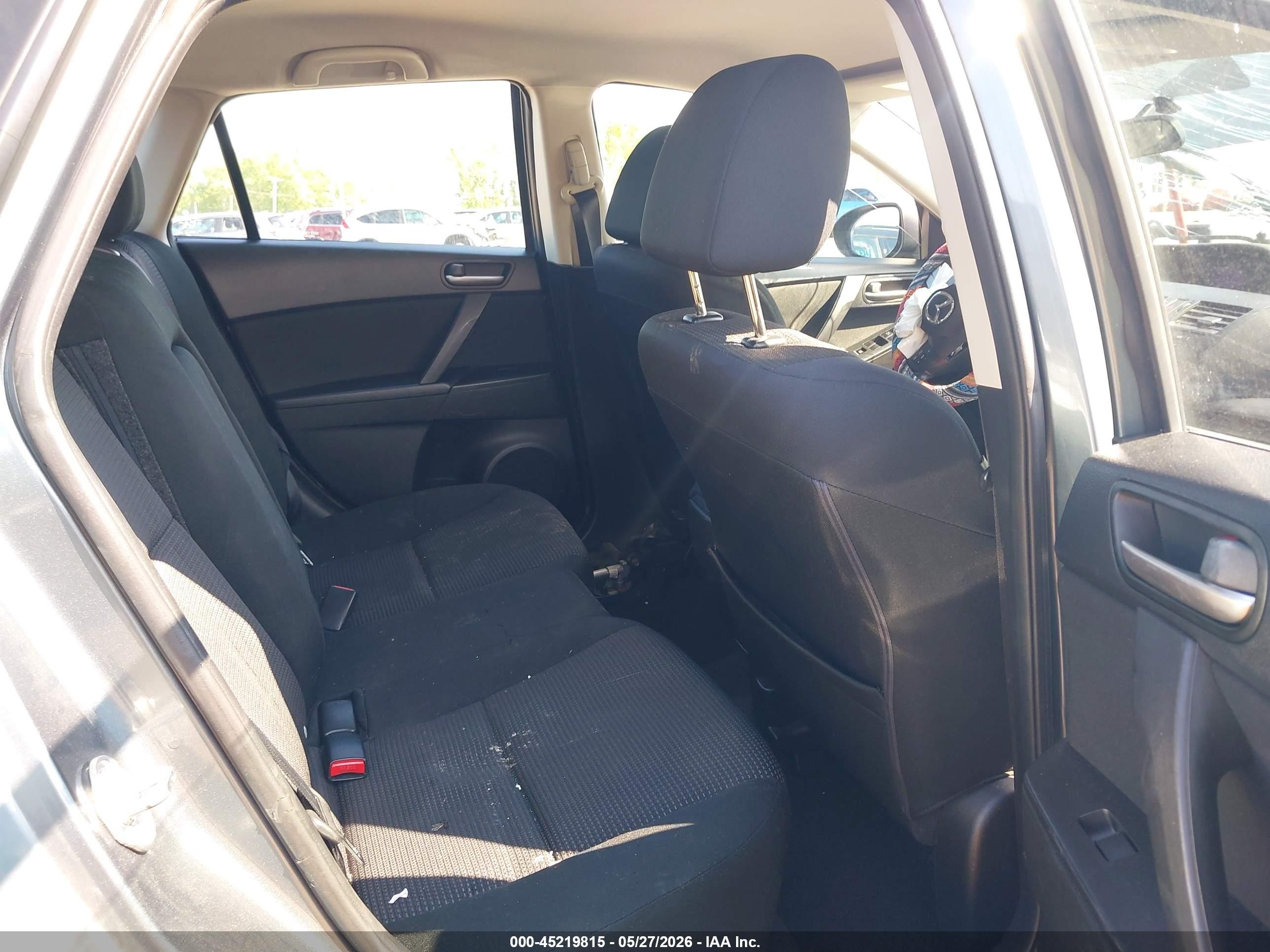 2013 Mazda Mazda3 I Touring Gray vin: JM1BL1LP7D1790041