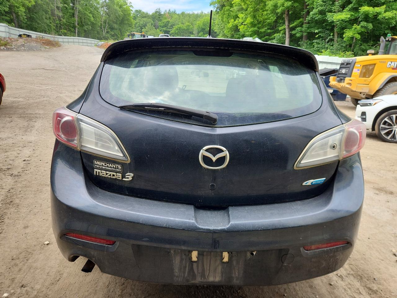 2013 Mazda 3 I Black vin: JM1BL1LP8D1787620