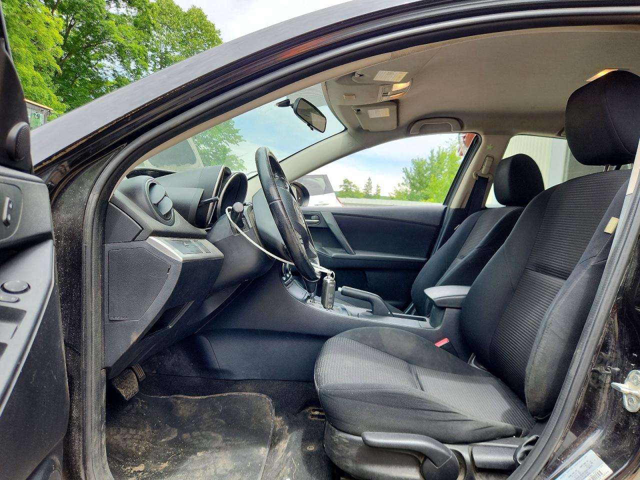 2013 Mazda 3 I Black vin: JM1BL1LP8D1787620