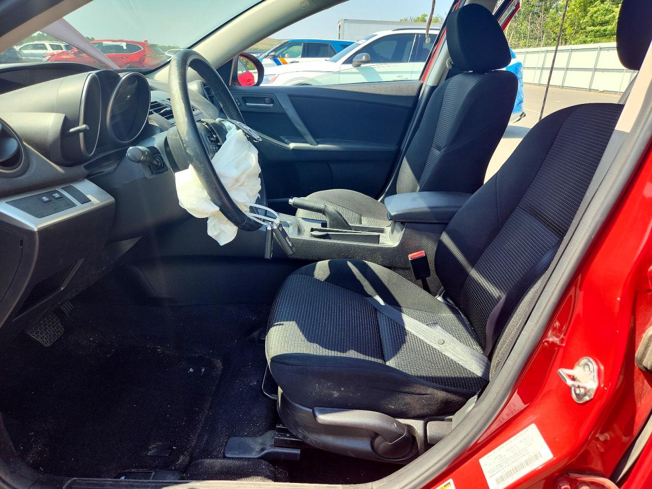 2013 Mazda 3 I Red vin: JM1BL1LP9D1755145