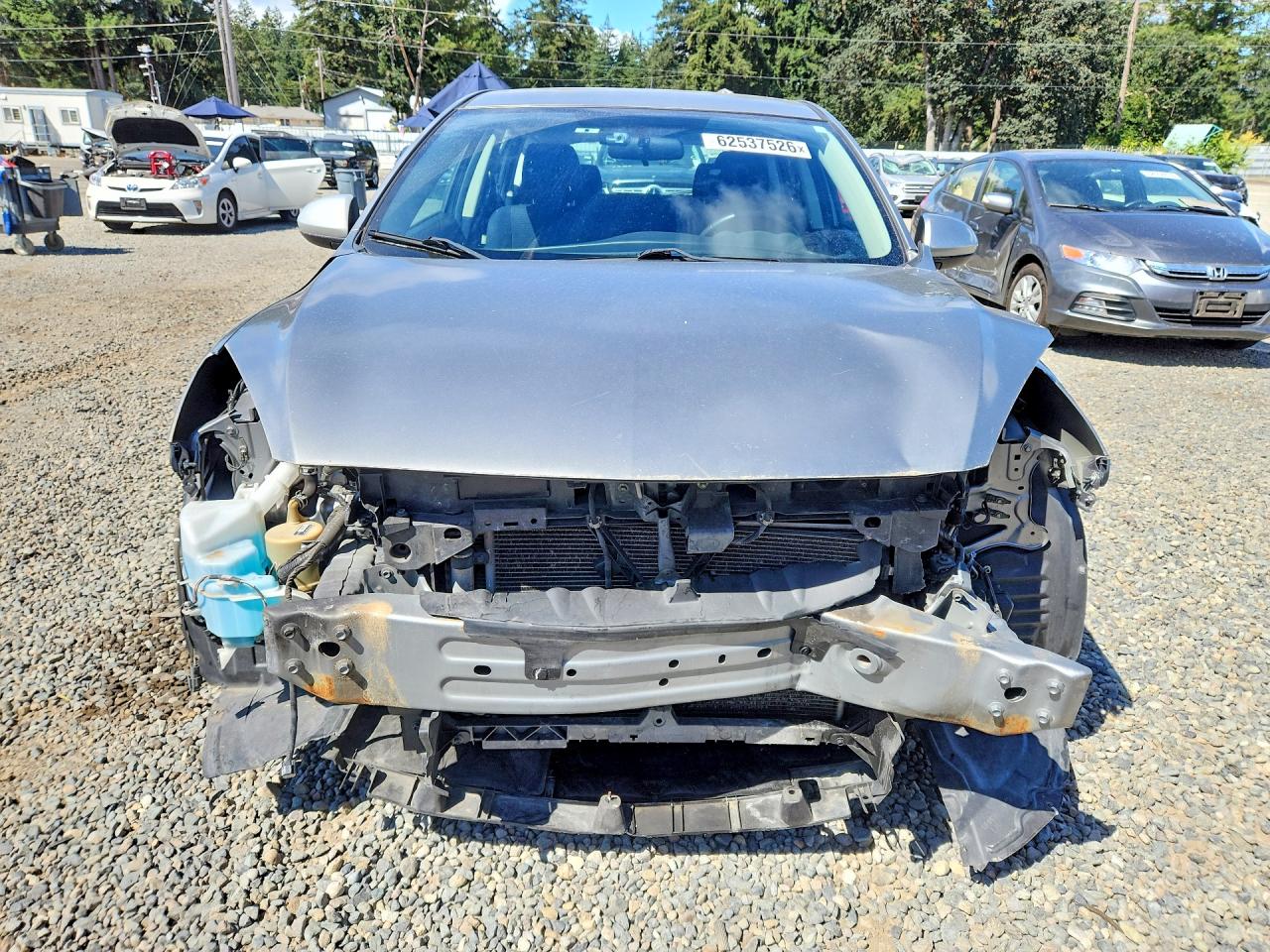 2013 Mazda 3 I Silver vin: JM1BL1LP9D1767697