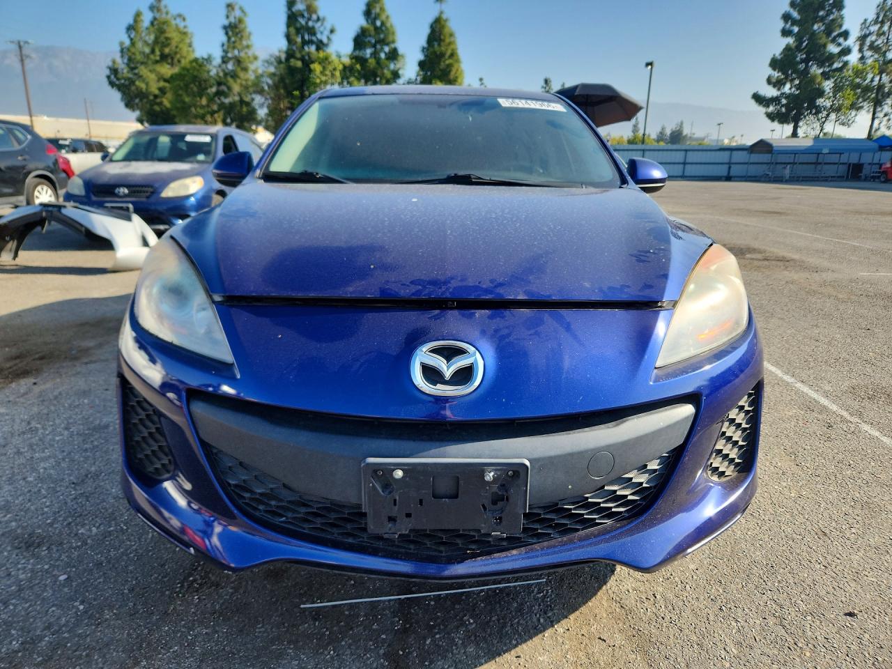 2013 Mazda 3 I Blue vin: JM1BL1LP9D1791370