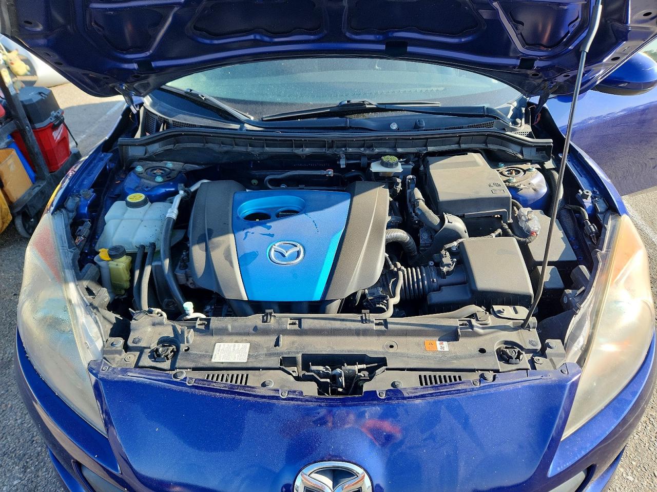 2013 Mazda 3 I Blue vin: JM1BL1LP9D1791370