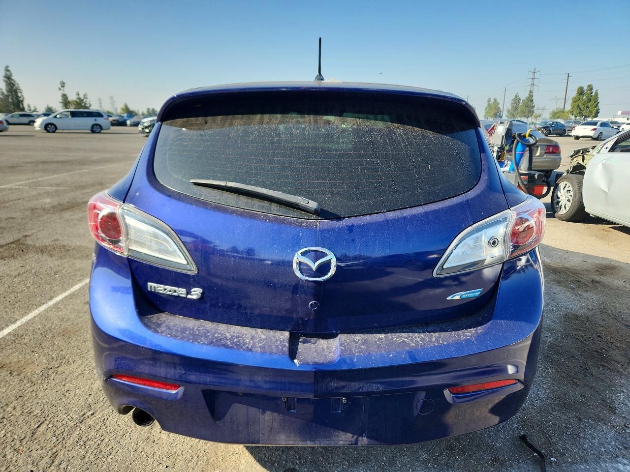2013 Mazda 3 I Blue vin: JM1BL1LP9D1791370