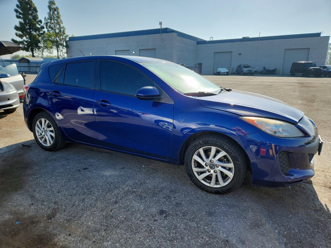 2013 Mazda 3 I Blue vin: JM1BL1LP9D1791370