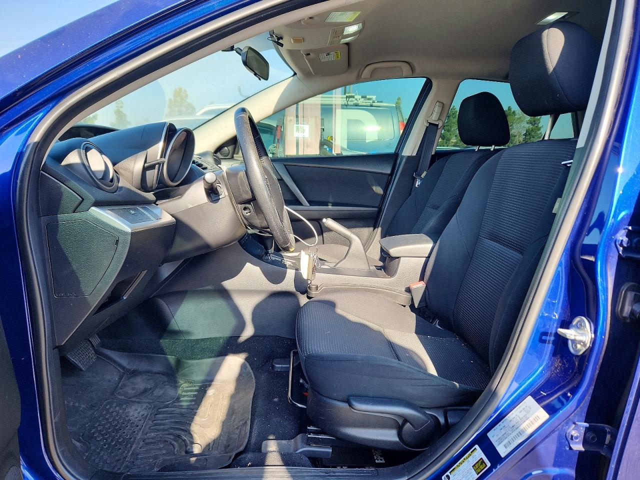 2013 Mazda 3 I Blue vin: JM1BL1LP9D1791370