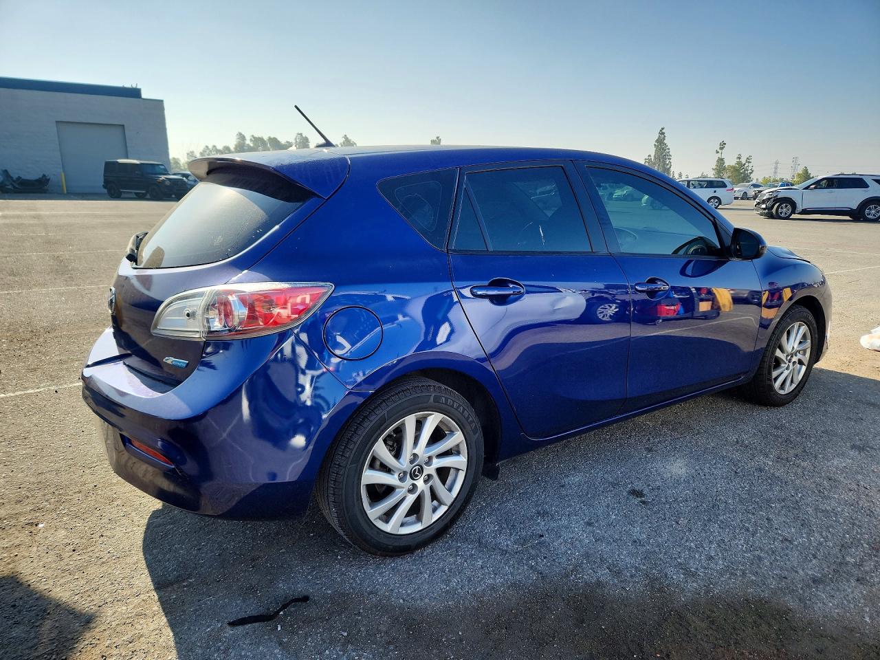 2013 Mazda 3 I Blue vin: JM1BL1LP9D1791370