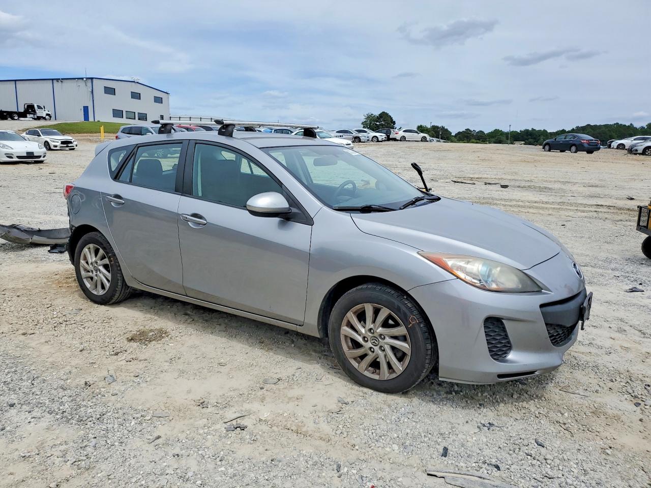 2013 Mazda 3 I Silver vin: JM1BL1LP9D1838753