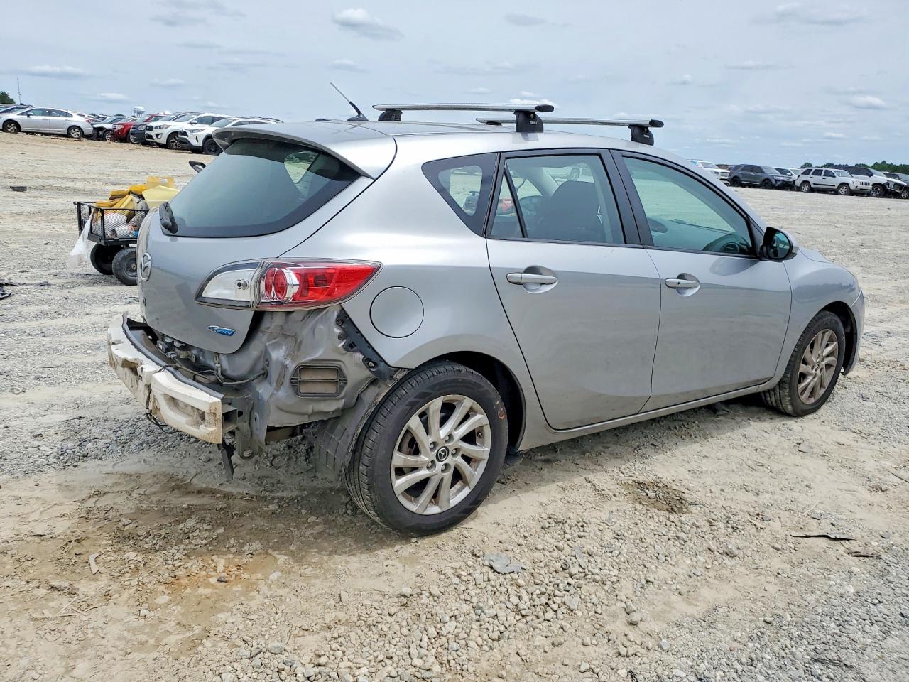 2013 Mazda 3 I Silver vin: JM1BL1LP9D1838753