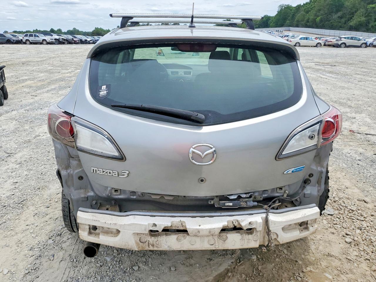2013 Mazda 3 I Silver vin: JM1BL1LP9D1838753