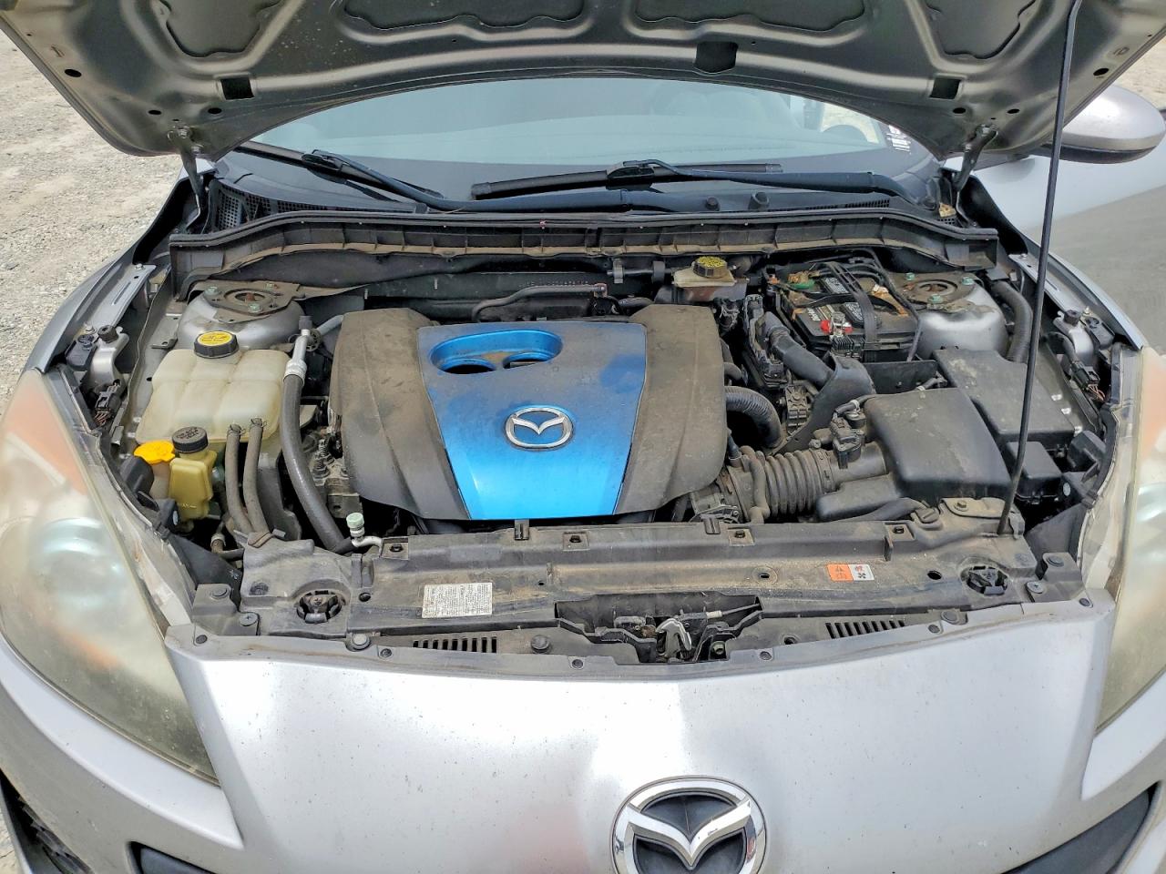 2013 Mazda 3 I Silver vin: JM1BL1LP9D1838753