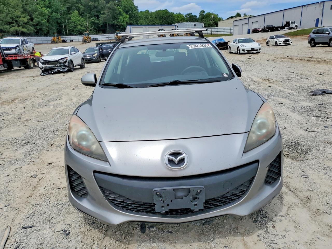 2013 Mazda 3 I Silver vin: JM1BL1LP9D1838753